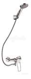 Delabie Mechanical Shower Mixer Top Outlet Sculpt Lever Offset Sp 2539hyg