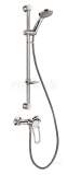 Delabie Mechanical Shower Mixer Top Outlet Sculpt Lever Offset Sp 2539skit