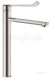 Delabie Mechanical Mixer High Swivel Spout H300 L250mm Hygiene Lever