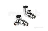 Inta 15mm Corner Radiator Valves Pair