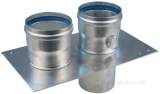 Broag S45926 Flue Connection Piece 100mm
