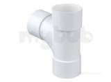 Wavin 50mm Tee 87.5 2cp190w