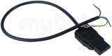 Baxi 040950 Fixed Plug C/w Wire