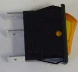 Nuway B01-045c Amber On-off Rckr Switch