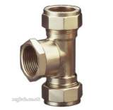 Prestex 54 22mm X 22mm X 3/4 Inch Fi Red Tee
