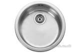 Uk Rb440bf/ Round Bowl Brushed Steel