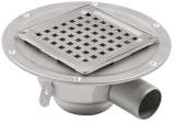 BLUCHER ADJUSTABLE DRAIN C/W FLANGE