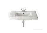 New Classical 630mm One Tap Hole Basin White