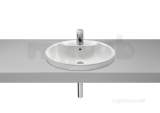 Senso 580mm One Tap Hole In Countertop Basin Wht