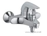 GROHE EURODISC 33364 W/M BATH/SHOW MIXER L/P CP 33364000
