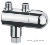 GROHTHERM MICRO 34023 IN-LINE BASIN STAT 34023000