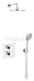 Grohtherm 3000 34408 Cosmo Shower Set Chrome Plated 34408000