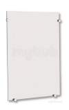 Delabie Rectangular Bathroom Mirror 360x480 6mm Thick 3450