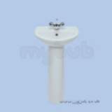 Related item View Ti Vw4812 450mm Two Tap Holes Basin White Vw4812wh