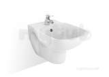 Roca Debba Wall Hung Bidet White