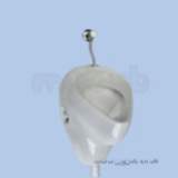 Idol Vc7006 Top Inlet Bowl Urinal White Vc7006wh