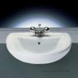 Related item Entice En4621 One Tap Hole Semi-recessed Basin Wh Special En4621wh