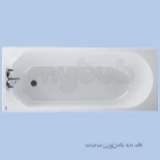 Normandie 1700 X 700 Two Tap Holes Acr Bath White Nr8502wh