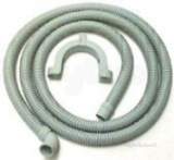 Invicta Hose Drain 2.5 Meter 90 Elbow Wall Mounted