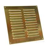 Stadium 9x 9 Inch Brass Louvred Vent Bm343