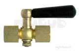 Brannan 3/8 Inch Bsp Brass Gaugecock F And F39001