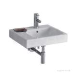3d Washbasin 500x485 With Left Hand Shelf 1 Tap 3d4441wh