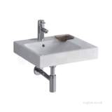 3d Washbasin 500x485 With Right Hand Shelf 1 Tap 3d4411wh