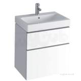 3d 595 Vanity Unit 2 Drawer Alpine White 840360