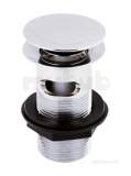 4.1004 Push Button Basin Waste Chrome