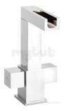 Kubix Open Spout Mono Basin Mixer Ch