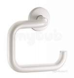 Delabie U-shaped Toilet Roll Holder White Nylon