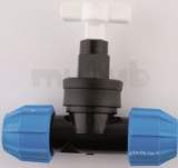 Polypipe Plastic Stop Cock 20mm 42620