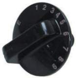 Cannon 6601053 Oven Control Knob Brown
