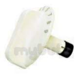 CANNON 6601054 OVEN CONTROL KNOB WHITE