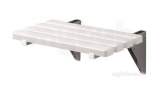 Delabie Lift-up Shower Seat With Slats - Large Model
