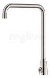 Delabie TEMPOMATIC PRO basin tap M3/8 inch 6V batt. with swivel spout