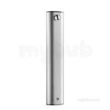 Delabie Tempomatic Aluminium Shower Panel 6v Battery-op Top Inlet