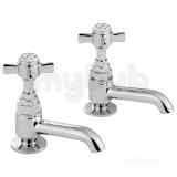 Sequel 1/2 Long Basin Pillars Taps Cp