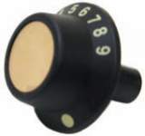 Hotpoint 20469 Oven Knob Black-gold