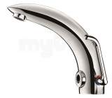 Delabie Tempomatic Mix 2 Basin Mixer M3/8 Inch 230/12v Plus Left Hand Lever