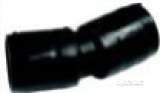 Black Ef Adjustable Elbow 110-110 49470