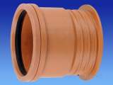 4d107 Osma 110mm S/s Adaptor Clay Socket