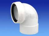 4S772W WHITE OSMA 110MM WC CONNECTOR