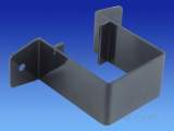 4t833 Wh Pvc Squareline Pipe Bracket-so