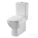 Moda Rimfree Close Coupled Toilet Pan Flushwise Md1145wh