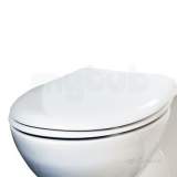 50.002 LOIRE SOFT CLOSE SEAT WHITE