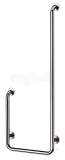 Delabie U-shaped Handrail (right) 32 Stainless Steel Satin