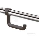 Related item Delabie Toilet Roll Holder For Bars 32-34 Grey Nylon