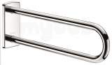 Delabie Wall Support Rail 32 L650 Polished Stainless Steel