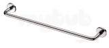 Delabie Single Towel Rail 20 L600 Polished Stainless Steel